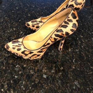 Women’s tiger print shoes. Nine West